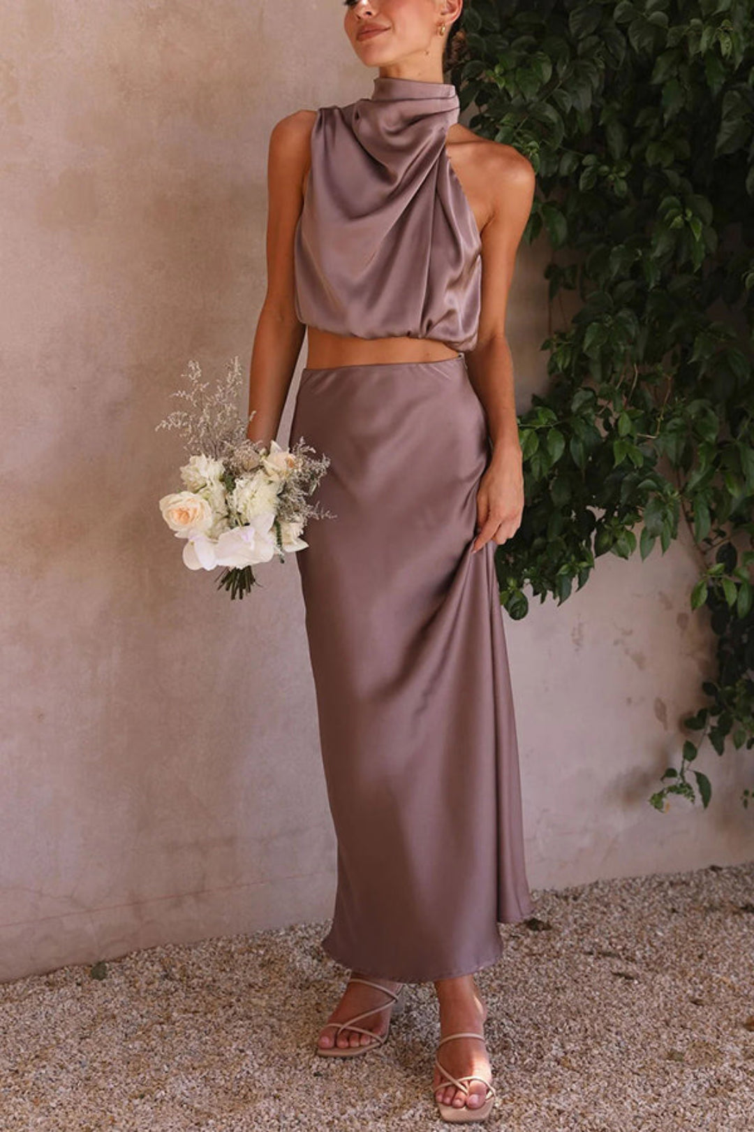 MEGANN - CONJUNTO DE FALDA MAXI