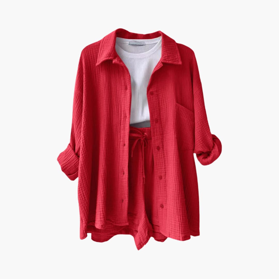 VICTORIA - CONJUNTO CÓMODO DE DOS PIEZAS