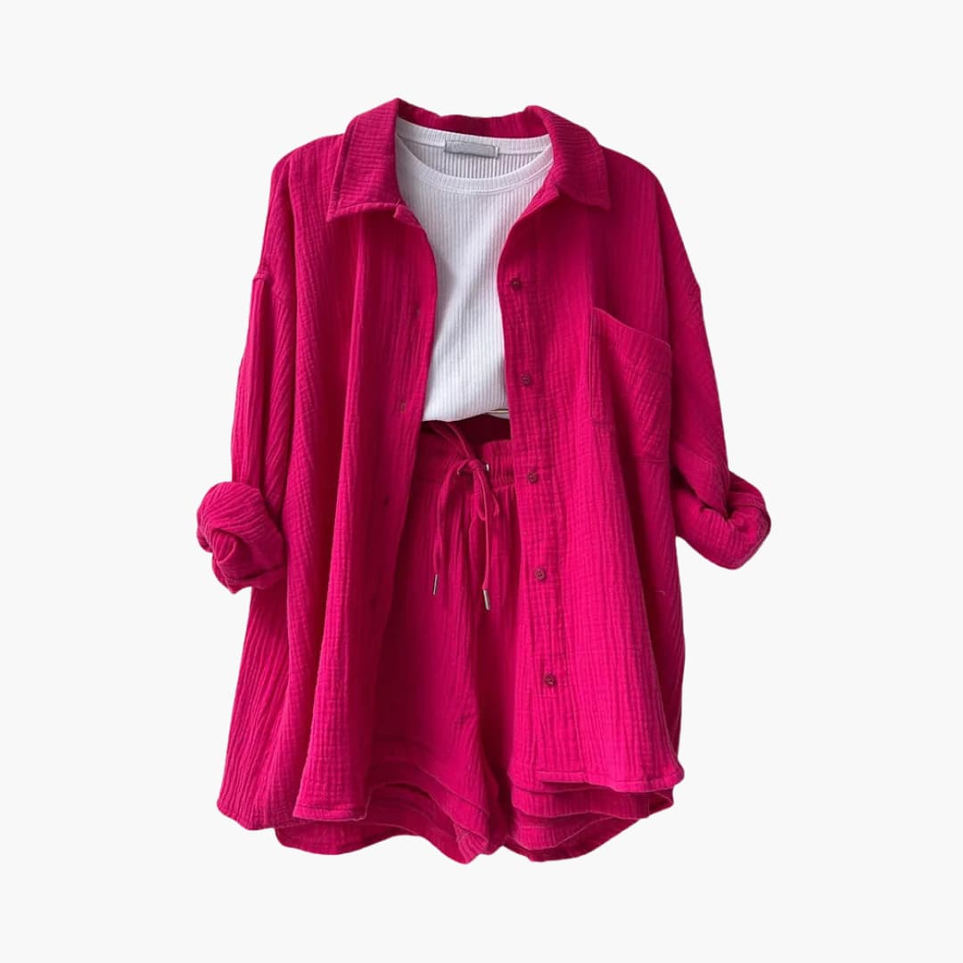 VICTORIA - CONJUNTO CÓMODO DE DOS PIEZAS