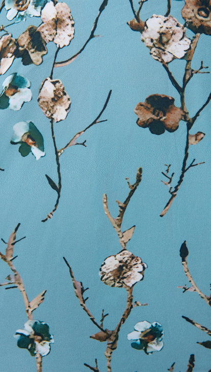 HELENA - VESTIDO DE MEDIA MANGA CON ESTAMPADO FLORAL